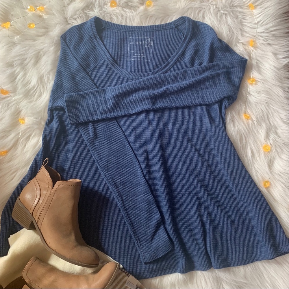 FP Long Sleeved Henley top